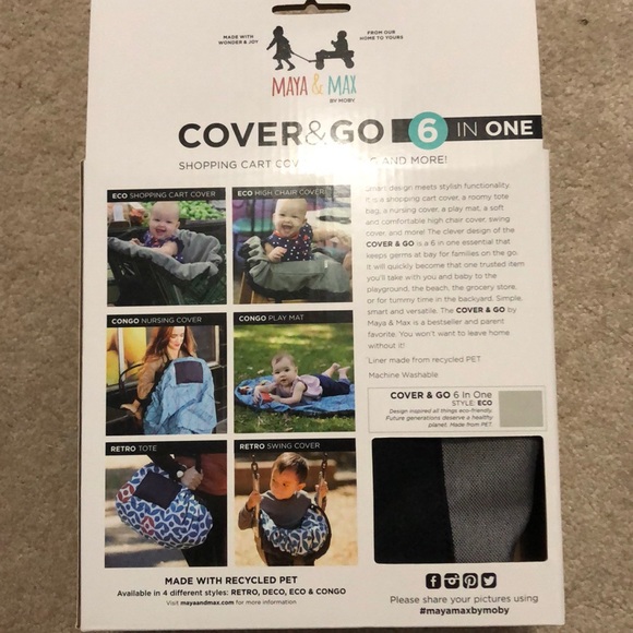 6-in-1 Shopping cart cover - Picture 2 of 2